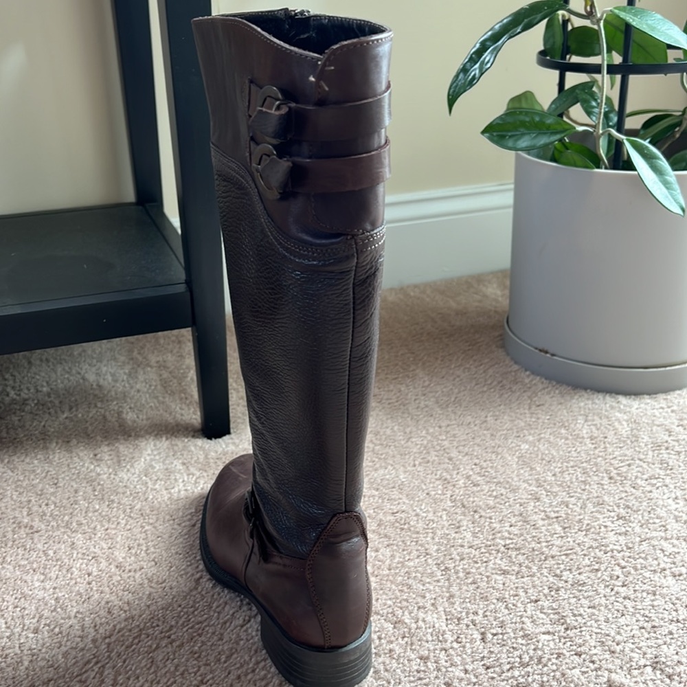 Aldo Brown Textured “Prettner” Riding Boot - Picture 4 of 14